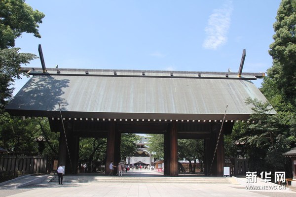 靖國神社大門。