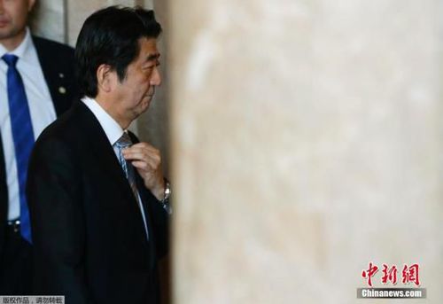 資料圖：日本首相安倍晉三。