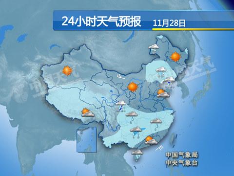 中東部地區逐漸回溫 華北黃淮霧霾再起