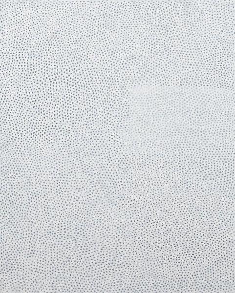 YAYOI KUSAMA, WHITE NO. 28 (1960). PHOTO: COURTESY OF ARTNET.