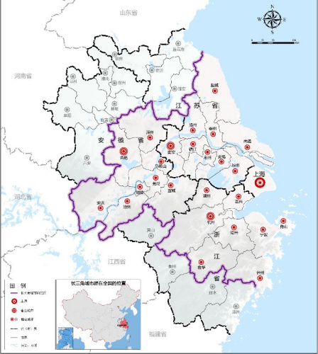 官方：2030年長三角全面建成全球一流世界級城市群