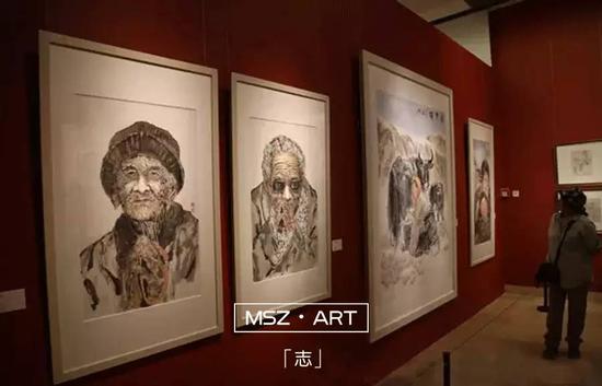 朱軍個人展《杜蘅情懷》展覽現場