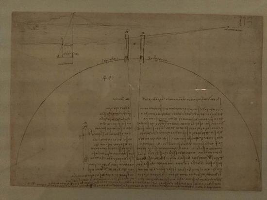 測量地球周長的儀器 達芬奇 約1490