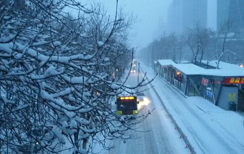 北京迎初雪氣溫驟降3