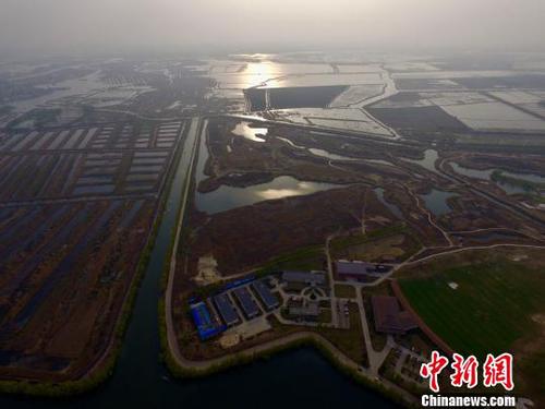 圖為白洋淀內主要水域 張帆 攝