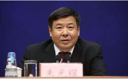 財政部副部長朱光耀。 <a target='_blank' href='http://www.chinanews.com/'>中新社</a>發 楊可佳 攝