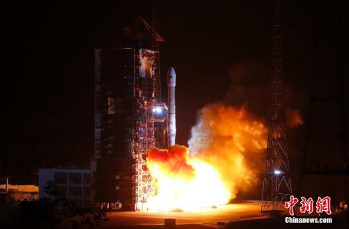 長征三號乙運載火箭資料圖。何衛國 攝