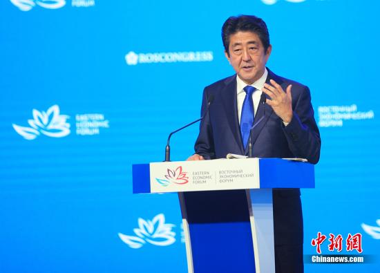 資料圖片：日本首相安倍晉三。 <a target='_blank' href='http://www.chinanews.com/'>中新社</a>記者 王修君 攝