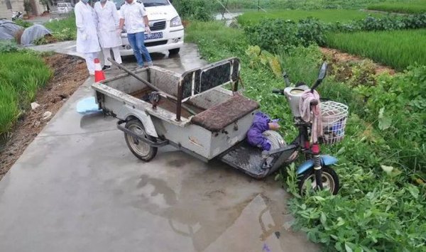 泰州一老農疑遭雷擊身亡
