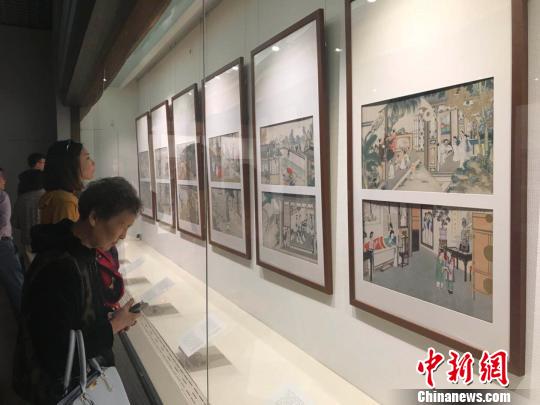 清代“紅樓迷”孫溫耗盡半生繪制“紅樓故事”山西首展