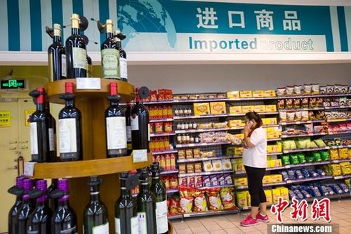 資料圖：進口商品。<a target='_blank' href='http://www.chinanews.com/'>中新社</a>記者 張云 攝