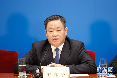 圖為中國中化集團有限公司黨組書記、董事長寧高寧。新華網 中國政府網 翟子赫攝