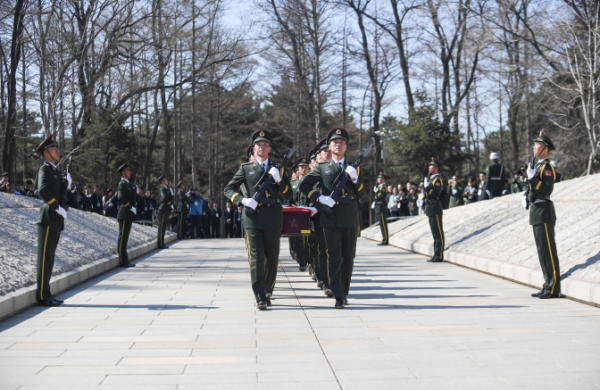 （6）第五批在韓中國人民志愿軍烈士遺骸在沈陽安葬