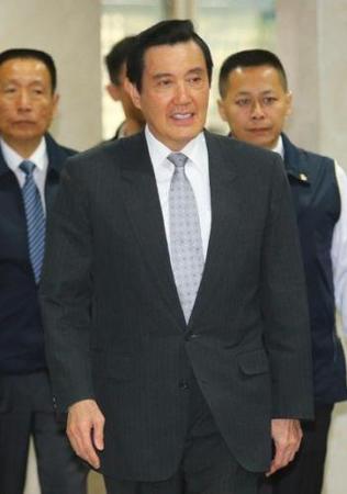 臺北地檢署重啟偵辦“三中案”，日前再度傳喚馬英九(圖)出庭，馬英九全程行使緘默權。 來源：臺灣《聯合報系》資料照片