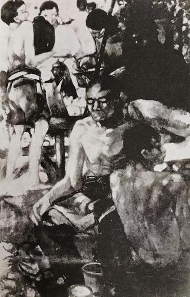 《民間》，林風眠，油畫，1927年
