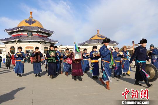 成吉思汗陵舉行戊戌年成吉思汗嗣火祭祀