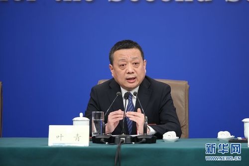 圖為全國政協常委、全國工商聯副主席，北京葉氏企業集團有限公司董事長葉青。新華網 中國政府網 劉廈 攝