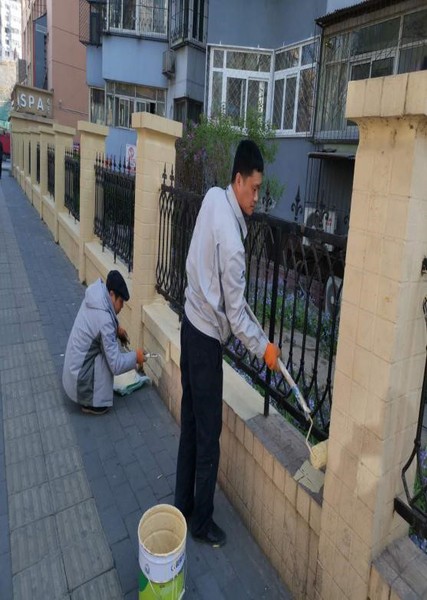 小區外街道進行刷新