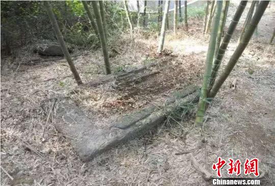 徐階墓整體尚存 長(zhǎng)興宣傳部提供 攝