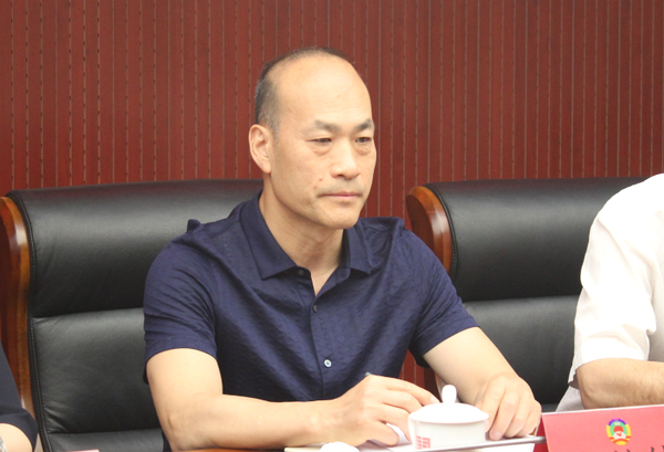 圖為東城區委副書記、區政協黨組書記、主席宋鐵健 人民政協網記者 李敏杰 攝