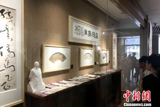 高劍父作品展區。　索有為 攝