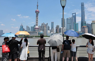 上海：告別黃梅迎高溫